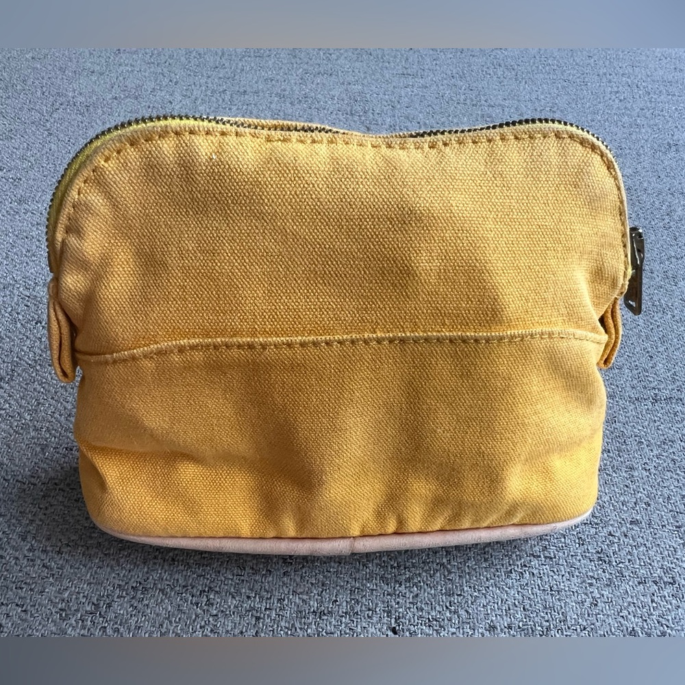 Hermès Bolide cotton canvas pouch - Picture 3 of 9